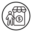 Buyer, shopper icon