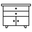 Cabinet Drawers Doors icon