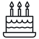 Cake birthday 4 icon