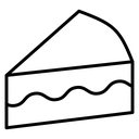 Cake-slice icon