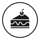 Cake-slice icon