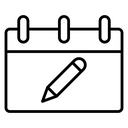 Calendar Pen icon
