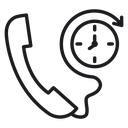 Call duration 3 icon