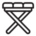 Camp table icon