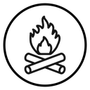 Campfire icon