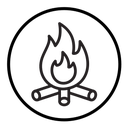 Campfire icon