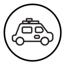 Camping car icon