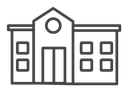 Campus Black Outline icon