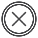 Cancel Circle Button icon