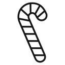 Candy cane 3 icon