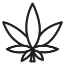 Cannabis leafs icon