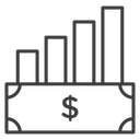 Capital gain 2 icon
