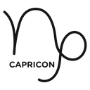 Capricorn zodiac sign icon