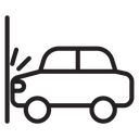 Car accident icon