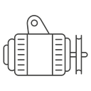 Car alternator 4 icon