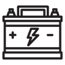 Car battery icon