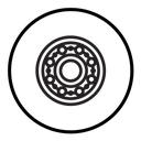 Car bearing icon