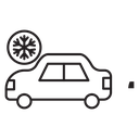 Car conditioner icon