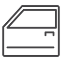 Car door 4 icon