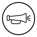 Car horn icon