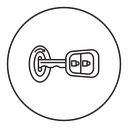 Car key icon