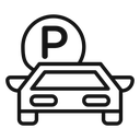 Car parking icon