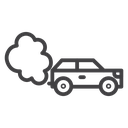 Car pollution 3 icon
