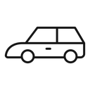 Car pollution icon