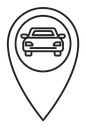 Car rental icon