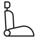 Car seat icon