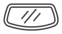 Car windscreen icon