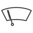 Car windscreen wiper 3 icon