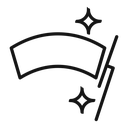 Car windscreen wiper icon