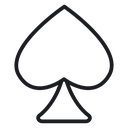 Card-spade icon