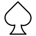 Card-spade icon