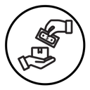 Cash on delivery icon