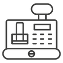 Cash register 4 icon