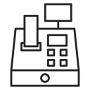 Cash register icon