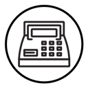 Cash register icon