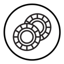 Casino chips icon