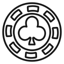Casino chips icon