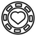 Casino chips icon