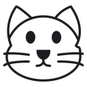 Cat face 2 icon
