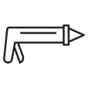 Caulk gun icon