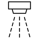 Ceiling Sprinkler Spray icon