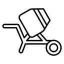 Cement Mixer Drum icon