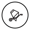 Cement mixers icon