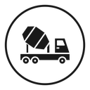 Cement truck 2 icon