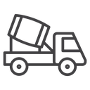 Cement truck 4 icon