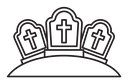 Cemetery icon